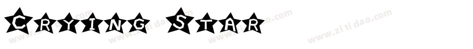 Crying Star字体转换